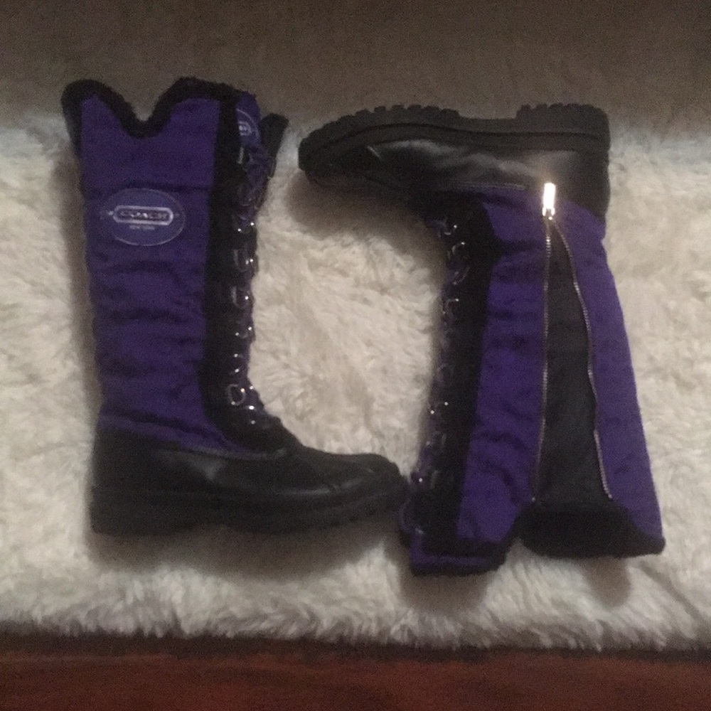 Brand new Coach Boot Libby 8CM Sig/Aniline